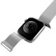 6. Pasek ze stali nierdzewnej Puro Milanese do Apple Watch 38 / 40 / 41 mm - srebrny