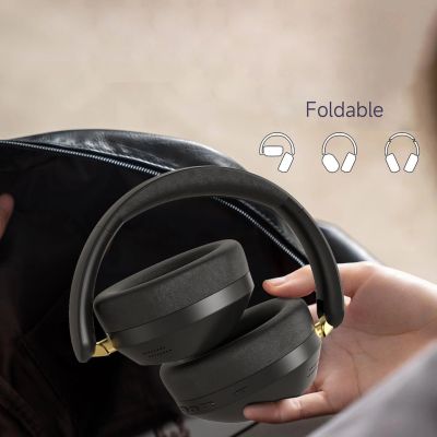 4. Słuchawki bezprzewodowe Dudao X22 Max nauszne Bluetooth z ANC - czarne