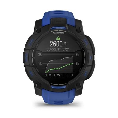26. Smartwatch GARMIN Instinct 3 AMOLED 45mm Black/Bolt Blue