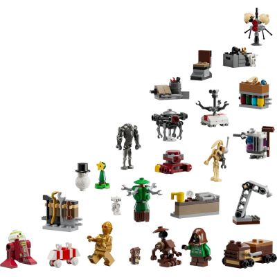 3. LEGO STAR WARS 75418 Kalendarz adwentowy na 2025 rok