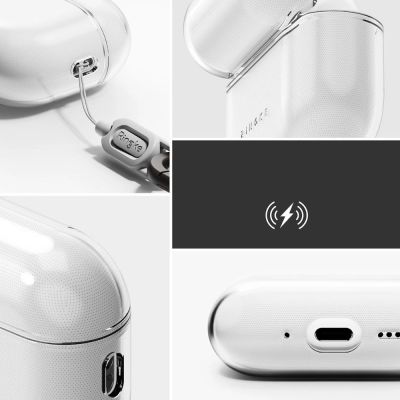 3. Etui Ringke Air na AirPods Pro 3 - przezroczyste