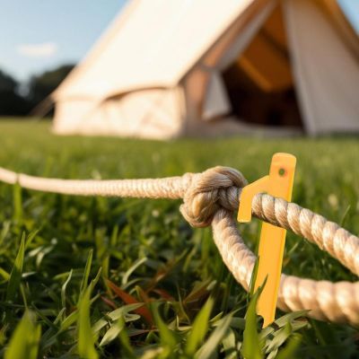 6. ŚLEDZIE DO NAMIOTU 22CM KPL. 6SZT PLASTIK ENERO CAMP