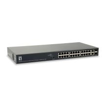 Przełącznik LevelOne TURING WebSmart/GB PoE 26-portowy 185 W 1 Gb/s