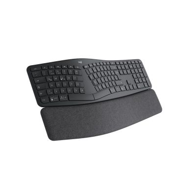 3. Logitech ERGO K860 for Business klawiatura Biuro Bluetooth Niemiecki Grafitowy