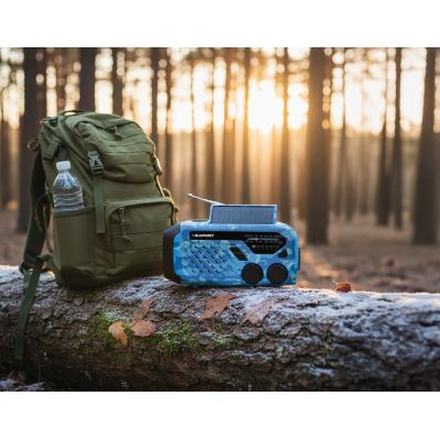 6. Radio alarmowe BLAUPUNKT ER10BC, blue camo