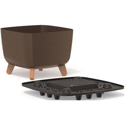 2. DONICZKA GRACIA SQUARE ECO WOOD 29x29CM KAWA