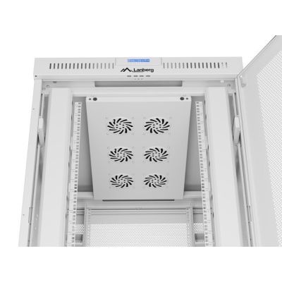 6. Lanberg FF01-8027-23SL stojak 27U Stojak wolnostojący Szary