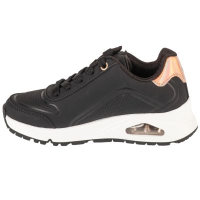 2. Skechers Uno Gen1 - Zip And Stride   310554L-BKRG Czarne 28
