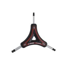 UNIOR Trójstronny klucz imbusowy kulisty 4,5,6 US