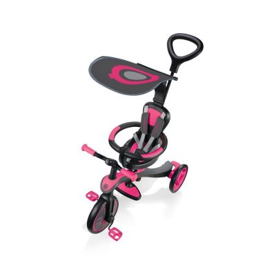 2. Rowerek 4w1 Globber Explorer Trike Fuchsia 632-110-2 HS-TNK-000013809