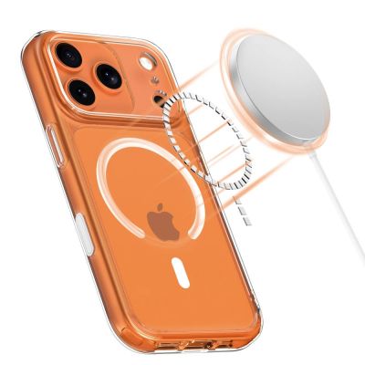 3. Etui Tech-Protect Magpeak Magsafe CC na iPhone 17 Pro - przezroczyste