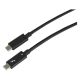 Lenovo 4Z51A40455 kabel Thunderbolt 2 m 40 Gbit/s Czarny