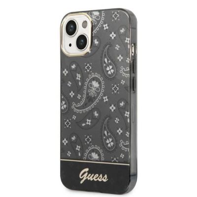 2. Etui Guess Bandana Paisley na iPhone 14 / 15 / 13 6.1" - czarne