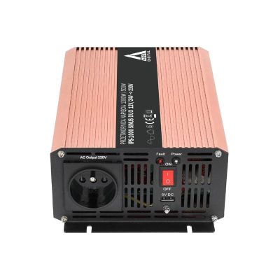 4. AZO Digital Przetwornica napięcia 12 VDC / 24 VDC / 230 VAC SINUS IPS-1000S 1000W DUO
