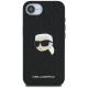 3. Etui Karl Lagerfeld Monogram Karl Head Pin na iPhone 16e - czarne