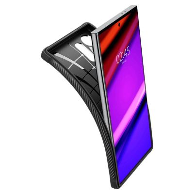 13. Etui Spigen Rugged Armor na Samsung Galaxy S24 Ultra - czarny mat