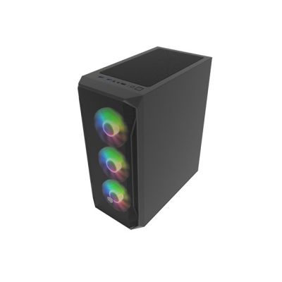 29. FURY OBUDOWA KOMPUTEROWA FURY SHOBO SH4F RGB MIDI Z OKNEM CZARNA