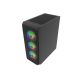 29. FURY OBUDOWA KOMPUTEROWA FURY SHOBO SH4F RGB MIDI Z OKNEM CZARNA