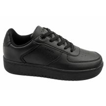 Levi's buty dziecięce sportowe Evelyn czarne młodzieżowe sneakersy