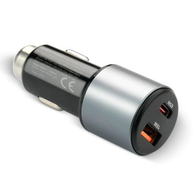 3. EVERACTIVE ŁADOWARKA SAMOCHODOWA 1 X USB QC3.0, 1 X USB-C PD 83W CZARNA CC-60Q
