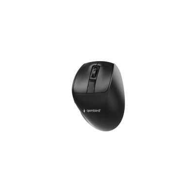 4. GEMBIRD BEZPRZEWODOWA, ERGONOMICZNA MYSZ TRI MODE (2.4G + BT + USB) 2400 DPI, 9 PRZYCISKÓW, CZARNA
