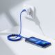 10. Kabel Baseus CAJY000203 Lightning - USB-C PD 20W 480Mb/s 1,2m - niebieski
