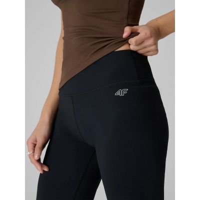 3. Legginsy dzianinowe z rozszerzanymi nogawkami damskie 4F 4FRAW26TTIGF361-20S