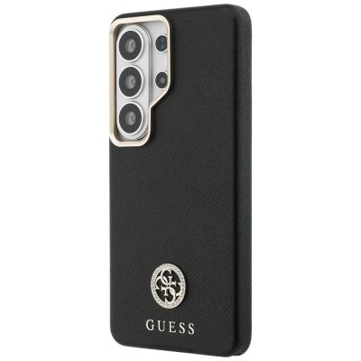 2. Etui Guess Rhinestone Round Logo MagSafe na Samsung Galaxy S26 Ultra - czarne