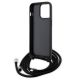 6. Etui Karl Lagerfeld Crossbody Saffiano Monogram Metal Pin Karl & Choupette na iPhone 15 Pro Max - czarne