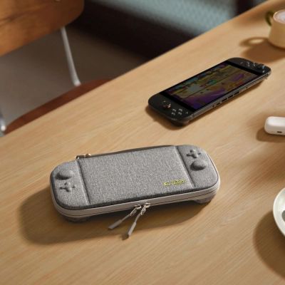12. Etui Tech-Protect Slim Pouch na Nintendo Switch 2 - szare