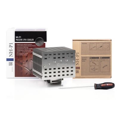 4. Chłodzenie CPU NOCTUA NH-P1 PASSIVE  AMD, Intel