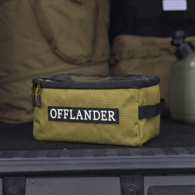 8. OFFLANDER TORBA ZAMYKANA Z PRZEZROCZYSTĄ GÓRĄ PVC 8 L