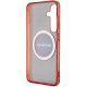 7. Etui AMG Transparent Bicolor MagSafe na Samsung Galaxy S24 - czarne