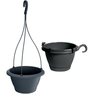 12. DONICZKA RESPANA WISZĄCA ANTRACYT 24CM