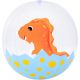 PIŁKA PLAŻOWA DMUCHANA 50CM DINOZAUR 53198