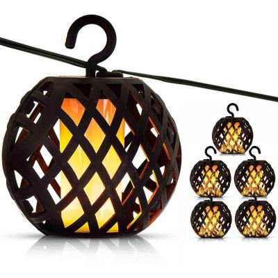 50. LAMPA SOLARNA KULE OGNIOWE 7CM 5SZT