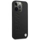 4. Etui BMW Signature Logo Imprint na iPhone 13 Pro Max - czarne