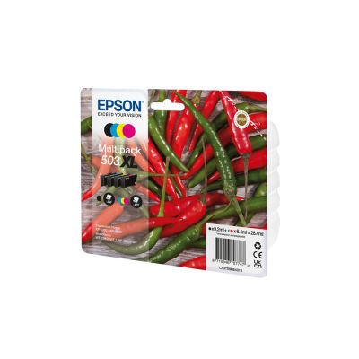 5. Epson 503XL nabój z tuszem 4 szt. Oryginalny Wysoka (XL) wydajność Czarny, Cyjan, Purpurowy, Żółty