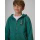 3. Bluza dresowa regular z kapturem chłopięca 4F 4FJKAW26TSWSM3153-46S