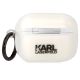 2. Etui Karl Lagerfeld Karl's Head na AirPods Pro - przezroczyste