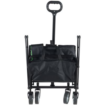 33. WÓZEK TURYSTYCZNO PLAŻOWY SKŁADANY 72x44x50CM Z UCHWYTEM