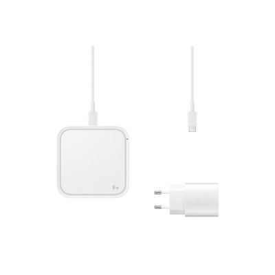7. Samsung Flat Induction Pad, Quick Charge 15W (mains charger not included) White