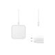 7. Samsung Flat Induction Pad, Quick Charge 15W (mains charger not included) White