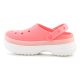 4. CROCS CLASSIC FROSTED STACKED CLOG GUAVA 212567-6UI