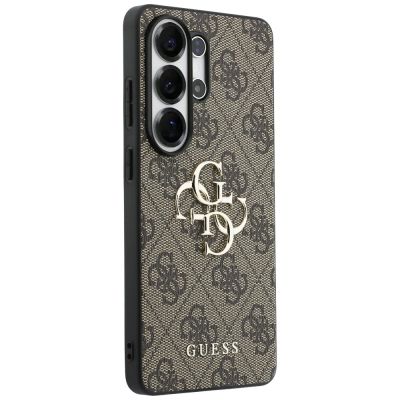 4. Etui Guess 4G Big Metal Logo do Samsung Galaxy S26 Ultra - brązowe