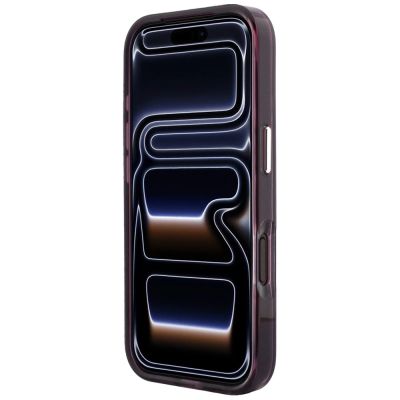 5. Etui Karl Lagerfeld IML Ikonik Sketch Print MagSafe na iPhone 18 Pro / 17 Pro - burgundowe