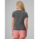 2. T-shirt slim z nadrukiem damski 4F 4FRAW26TTSHF4373-24S