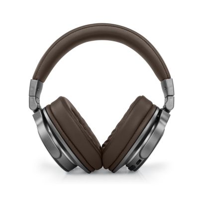 3. Muse M-278 BT Zestaw słuchawkowy Bezprzewodowy Opaska na głowę Micro-USB Bluetooth Brązowy, Srebrny