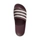 4. Klapki adidas Adilette Aqua bordowe KJ7353