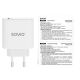 8. SAVIO ŁADOWARKA SIECIOWA LA-14 20W POWER DELIVERY 3.0, BIAŁA